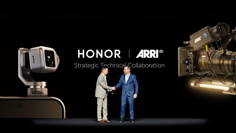 HONOR  و ARRI  تعلنان عن تعاون تقني رائد لإدماج علوم الصورة السينمائية في هواتف الجيل القادم