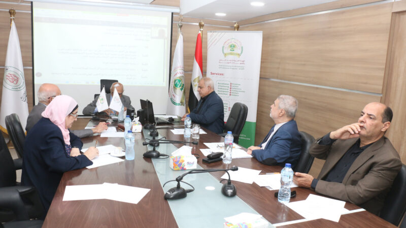 أمانة اعتماد البرامج المهنية بـ”الأطباء العرب” توافق على اختيار “أبوسيف” أمينا عاما للهيئة