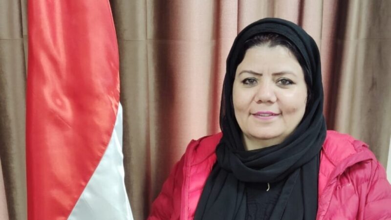 المهندسة صابرة سويلم تهنىء الرئيس السيسي وأهالي الأميرية بعيد الاضحى