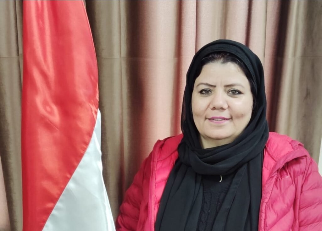 المهندسة صابرة سويلم تهنىء الرئيس السيسي وأهالي الأميرية بعيد الاضحى