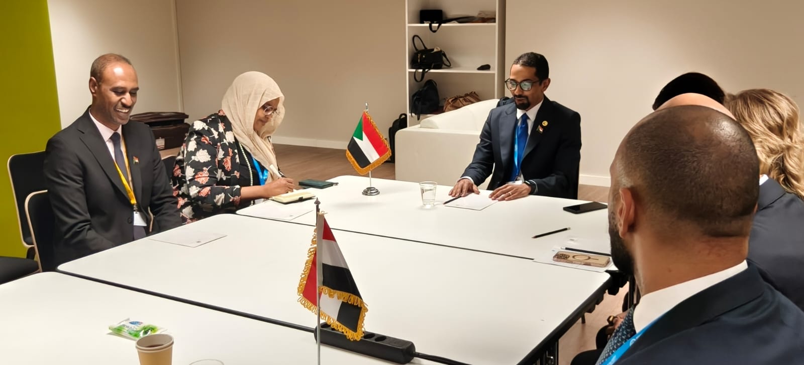 وزير الاتصالات يستعرض مع نظيره السوداني التعاون فى تطوير البنية التحتية الرقمية