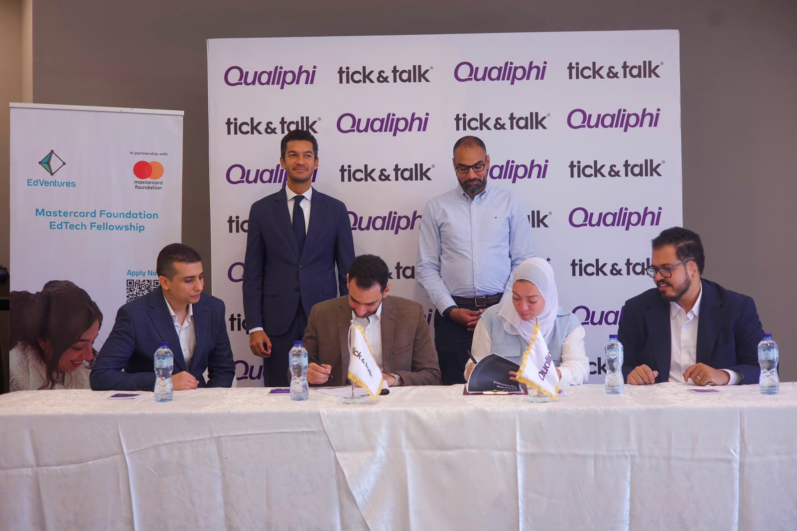 Qualiphi توقع شراكة استراتيجية مع Tick & Talk بالجامعة البريطانية لتقديم حلول التقييم المهني وتطوير وتقييم المهارات المعتمدة على الذكاء الاصطناعي لملايين الطلاب في المنطقة