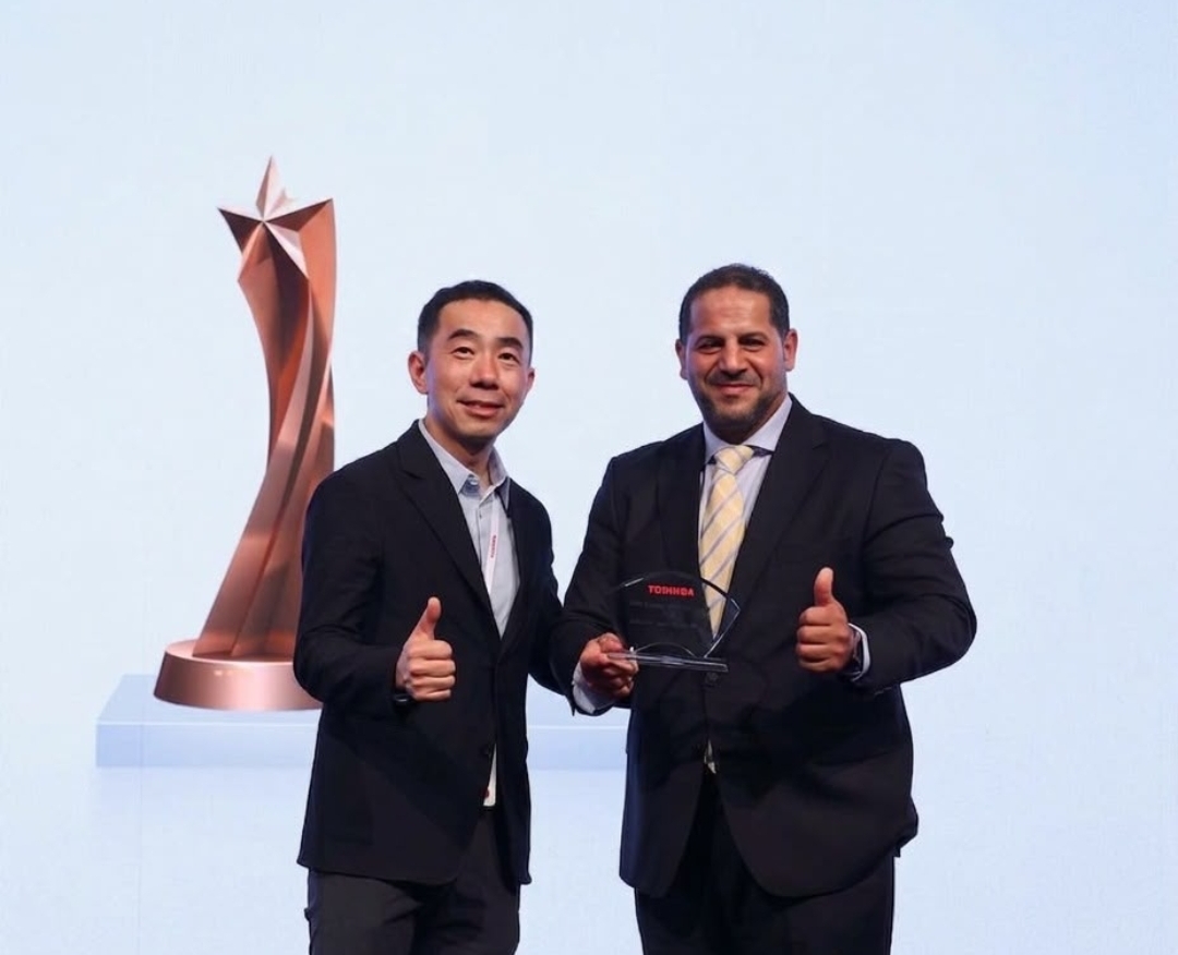 بى تك تحصد جائزة “أفضل شريك استراتيجي” من Toshiba خلال مؤتمرها الإقليمي
