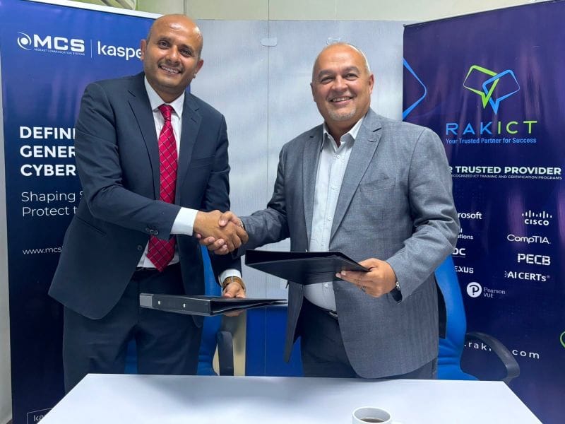 شركة  RAKICT تعلن عن شراكة استراتيجية مع MCS لإطلاق محفظة التدريب الرسمية لكاسبرسكي