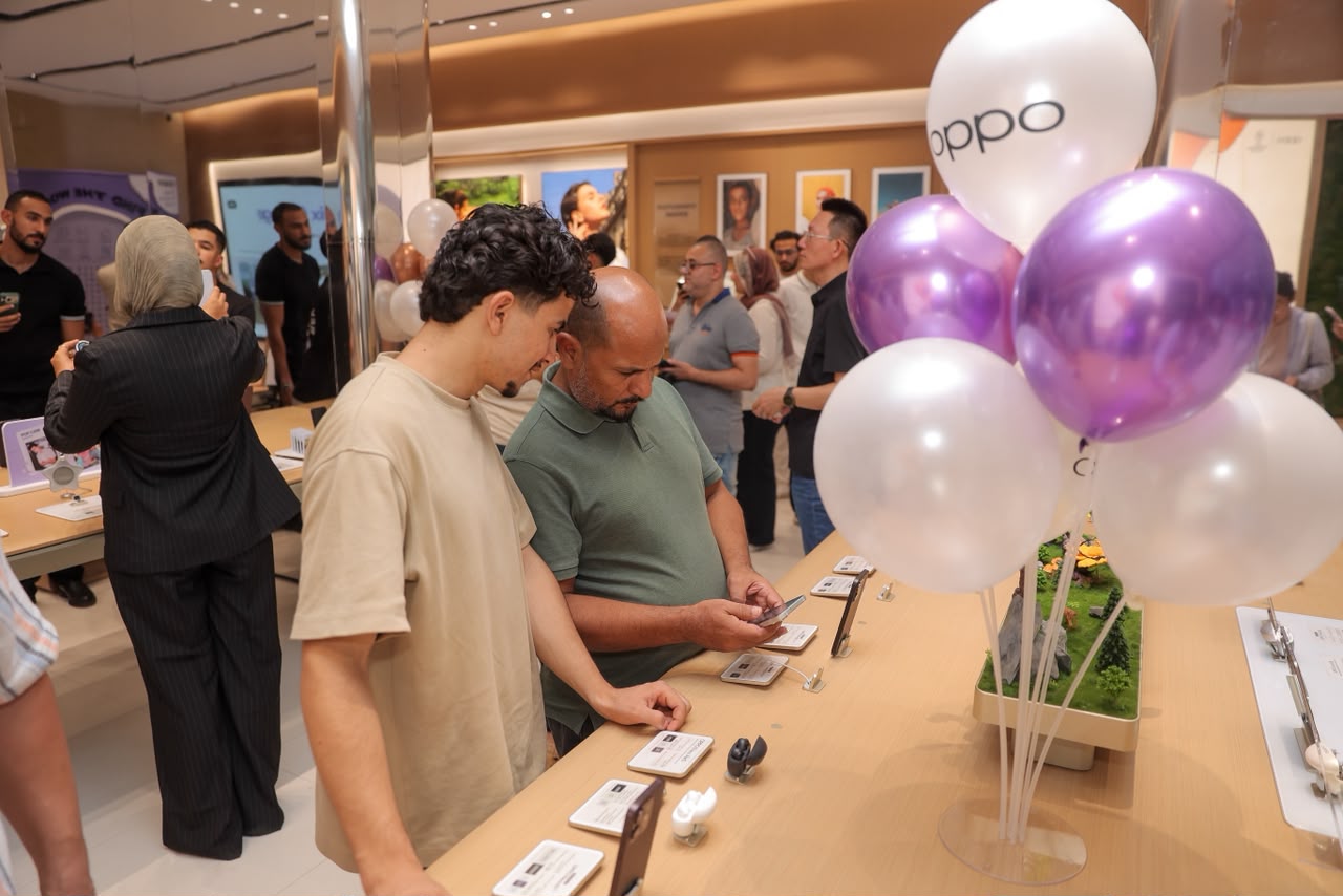 OPPO توسّع حضورها في قطاعي التجزئة وخدمات ما بعد البيع بالشرق الأوسط وأفريقيا بافتتاح OPPO Experience Center Faisal  في مصر