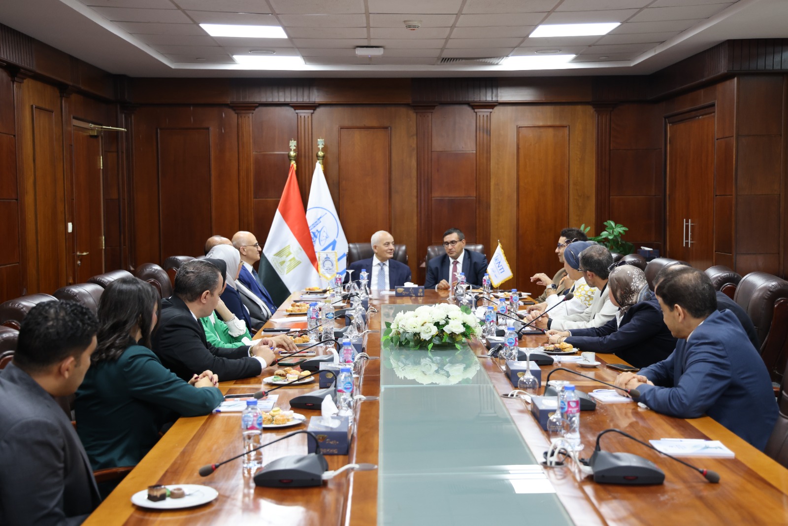 المعهد القومي للاتصالات (NTI) وجامعة الريادة للعلوم والتكنولوجيا يوقعان بروتوكول تعاون لتأهيل الطلاب لوظائف المستقبل ومتطلبات سوق العمل
