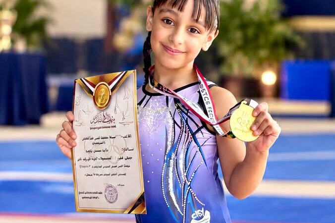 فراشات أندية “سيتي كلوب” يحصدن المراكز الأولى في بطولة الجمهورية للجمباز الفني